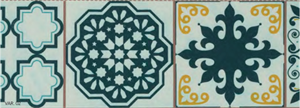 Tovaglia antimacchia Maiolica
